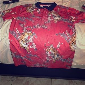 Unique tiger polo